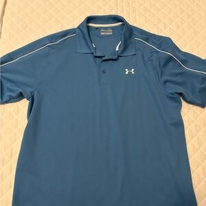 Under Armour Men's Sky Blue Polo Shirt
